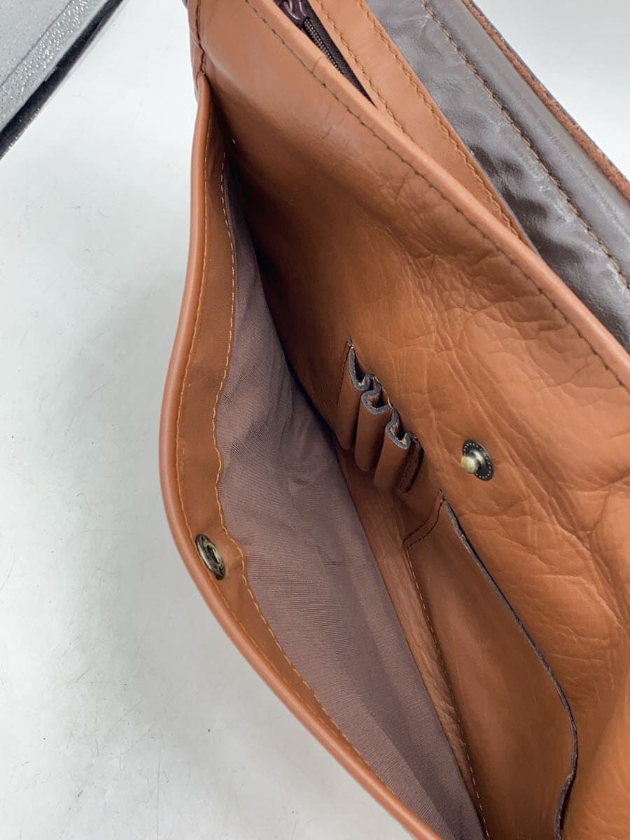 PORTER bag leather BRW plain 7