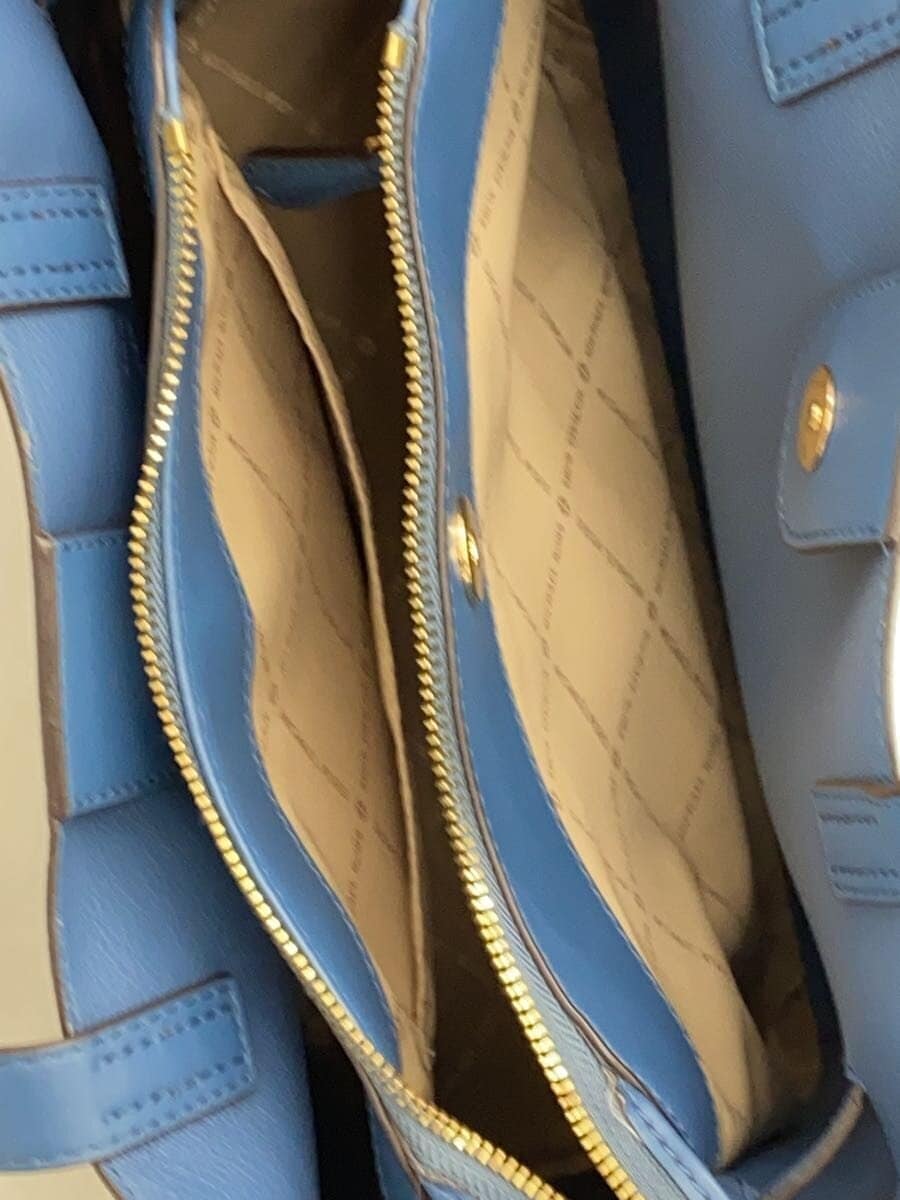 MICHAEL KORS handbag leather BRW all-over pattern CE-2007 9