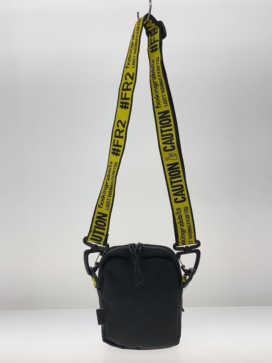 #FR2 x X-LARGE Shoulder Bag Polyester BLK 3