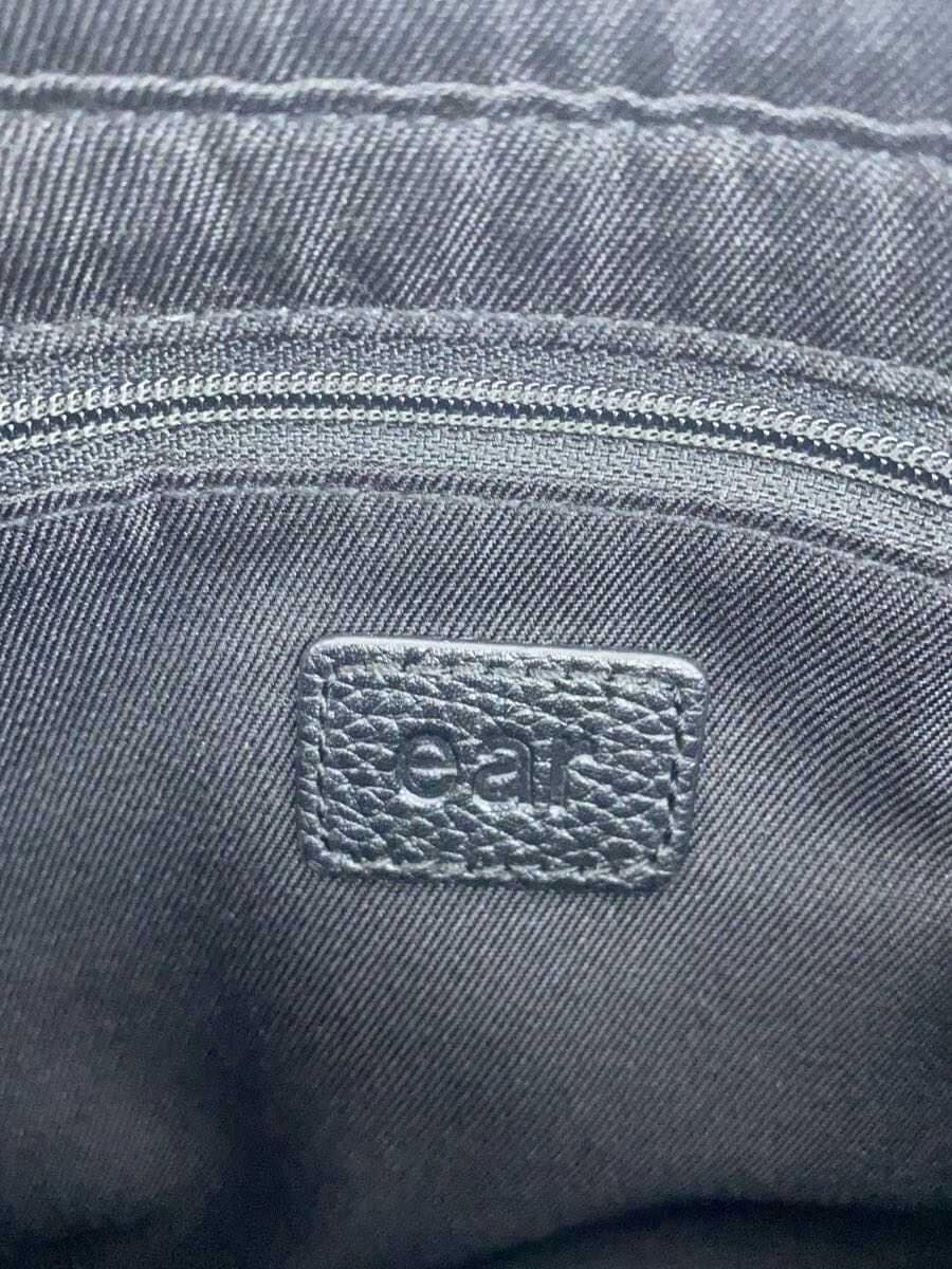 ear PAPILLONNER Shoulder Bag Leather BLK Solid 5