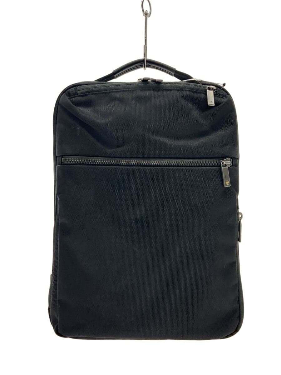 Ace. Backpack Nylon Black Plain