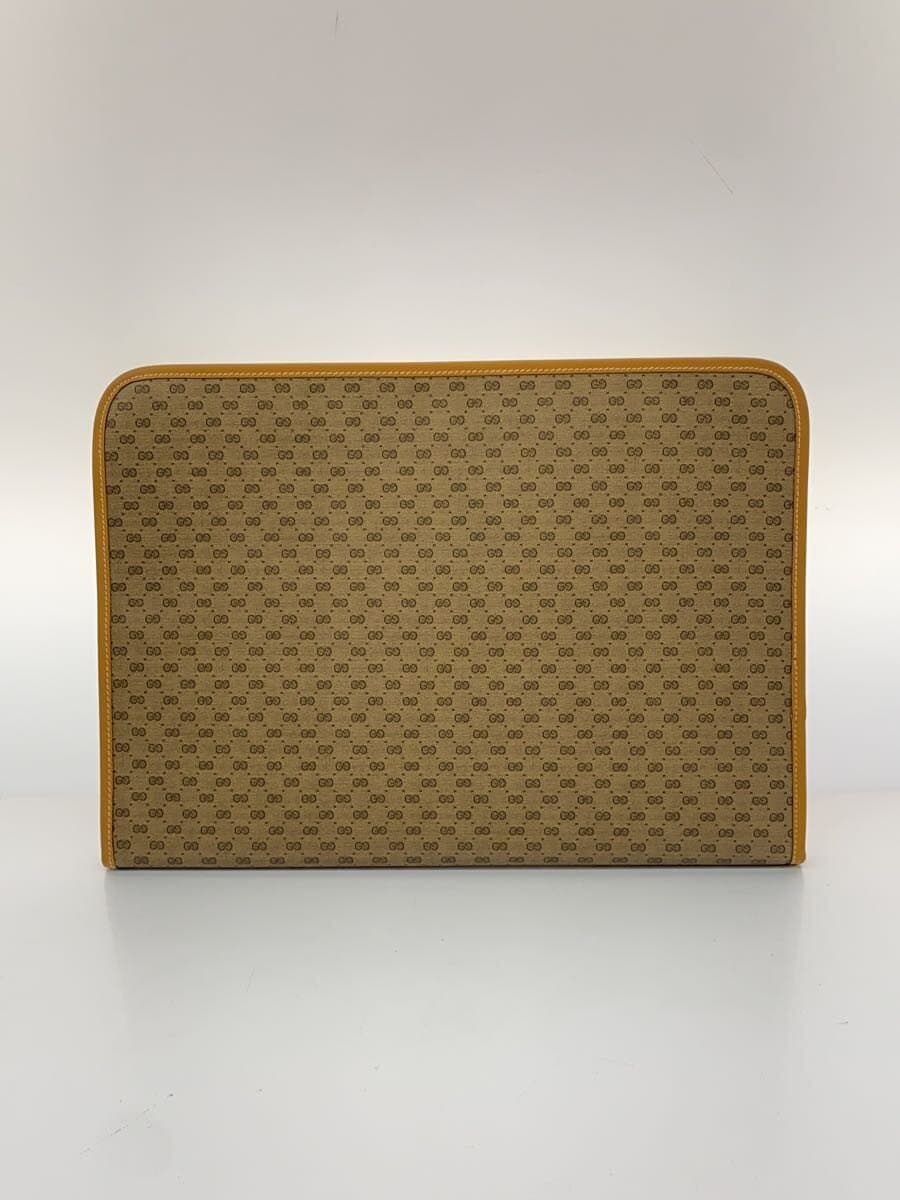 GUCCI Bag Leather BRW All-over Print A01701380 3