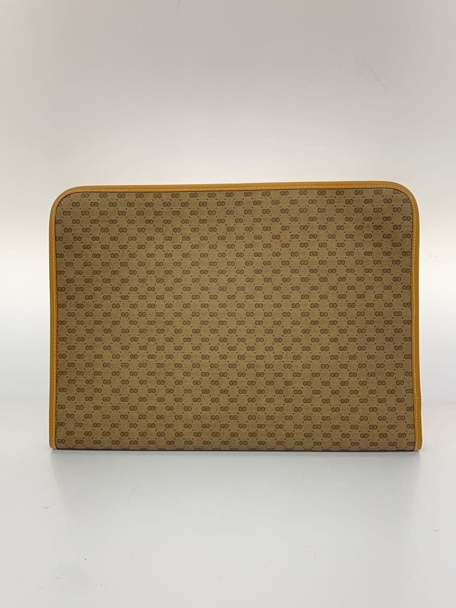 GUCCI Bag Leather BRW All-over Print A01701380 3