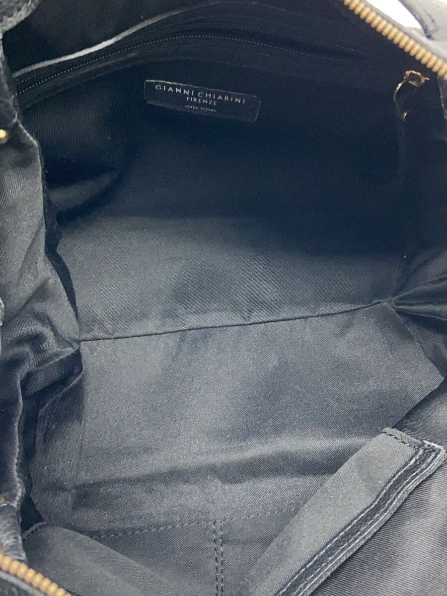 GIANNI CHIARINI Bag Leather Black Solid Color 6