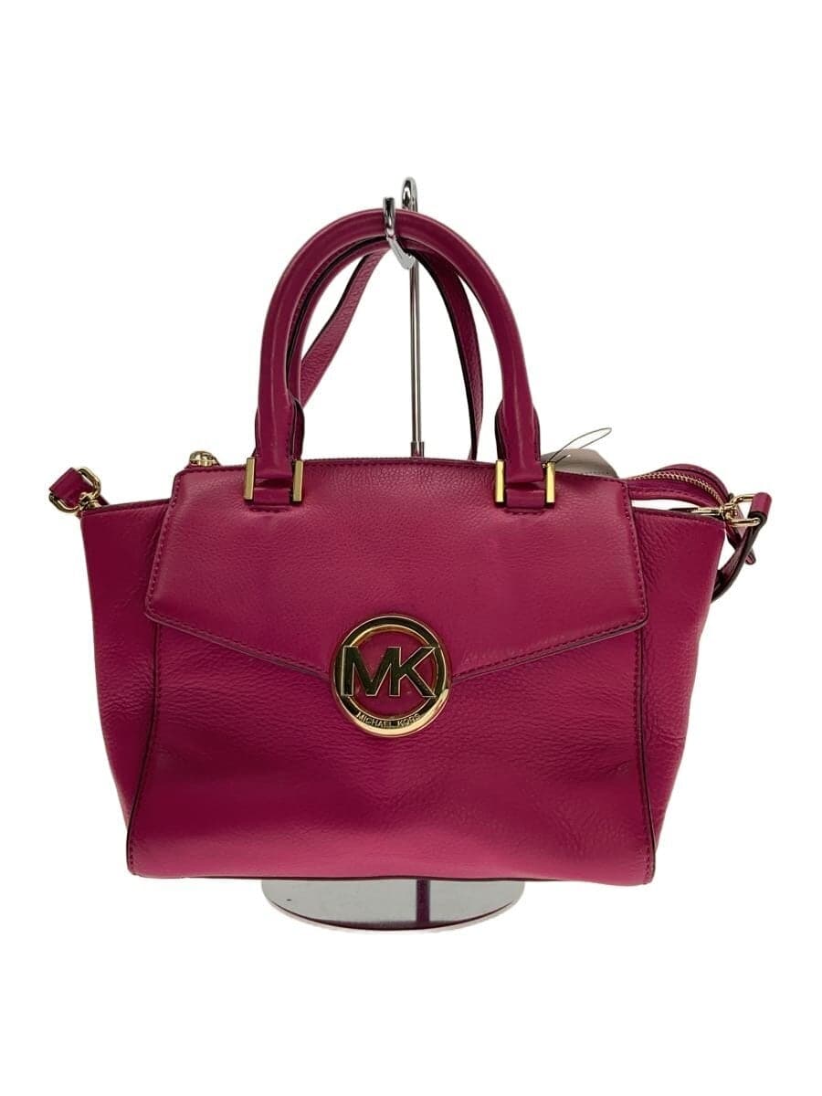 MICHAEL KORS Shoulder Bag Leather PNK
