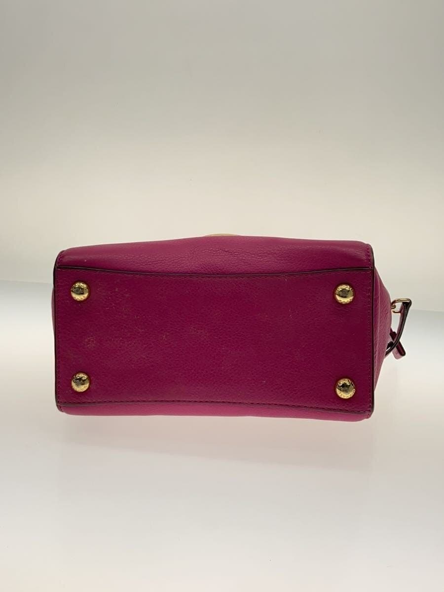 MICHAEL KORS Shoulder Bag Leather PNK 4