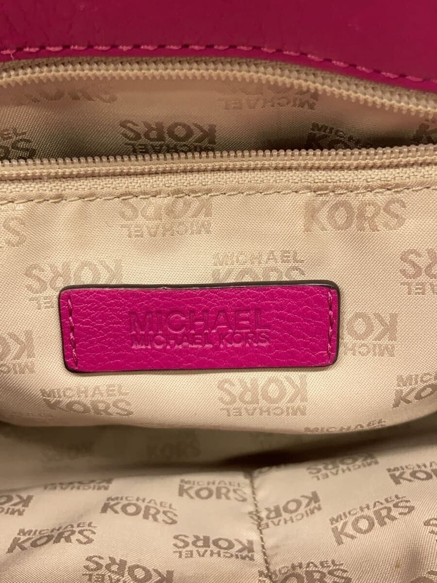 MICHAEL KORS Shoulder Bag Leather PNK 5