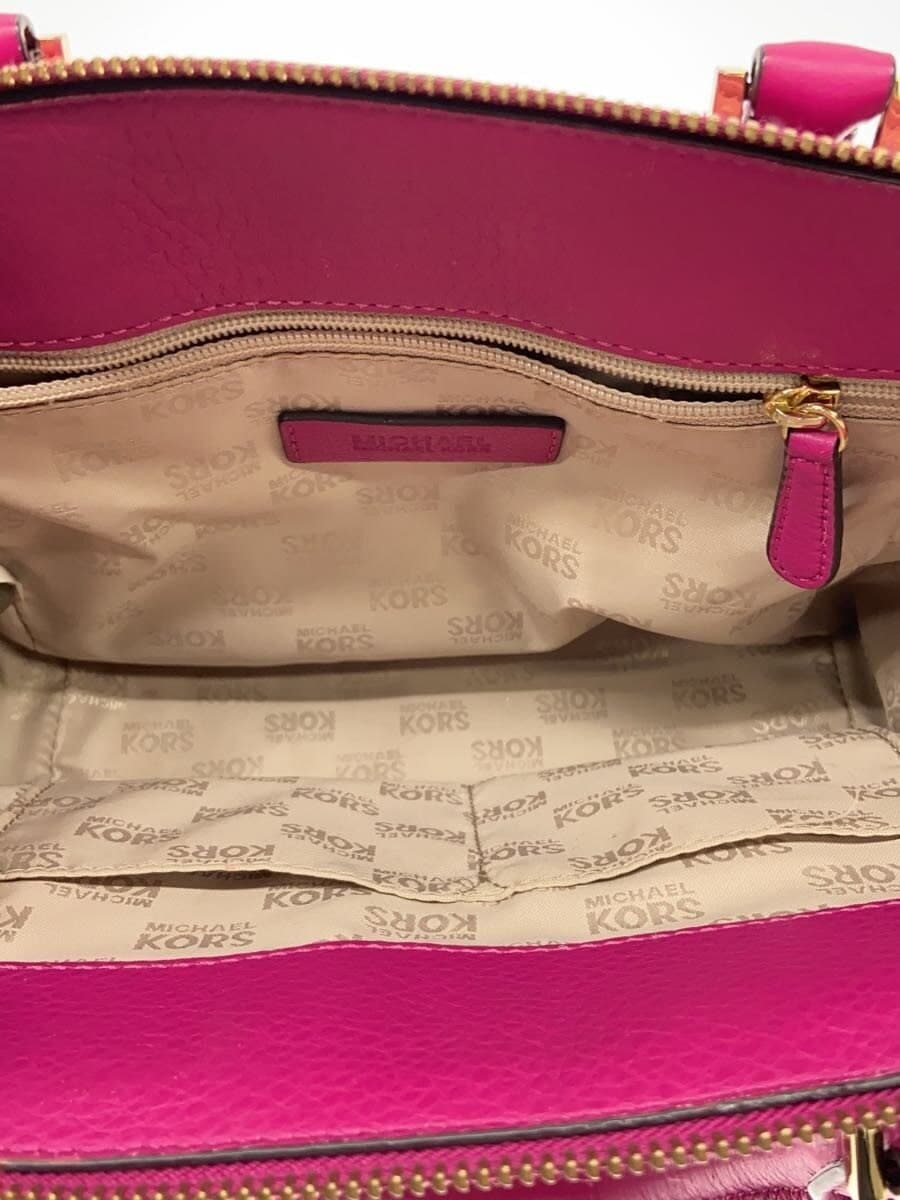 MICHAEL KORS Shoulder Bag Leather PNK 6