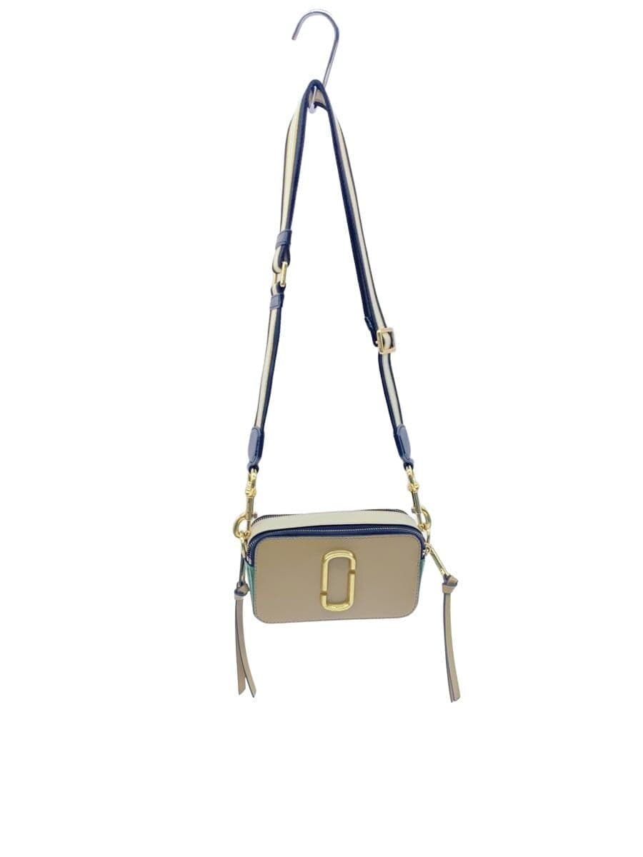 MARC JACOBS shoulder bag leather CML plain