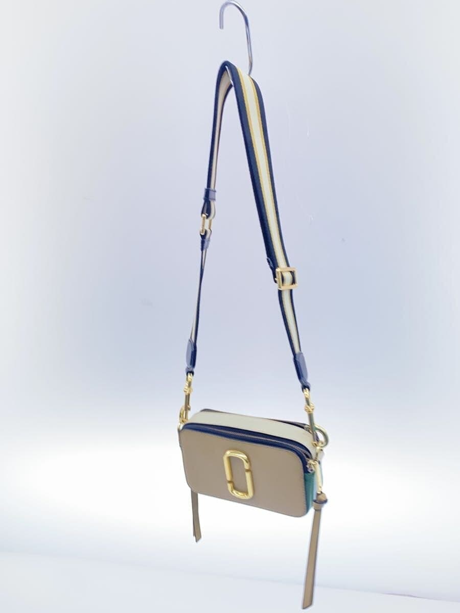 MARC JACOBS shoulder bag leather CML plain 2