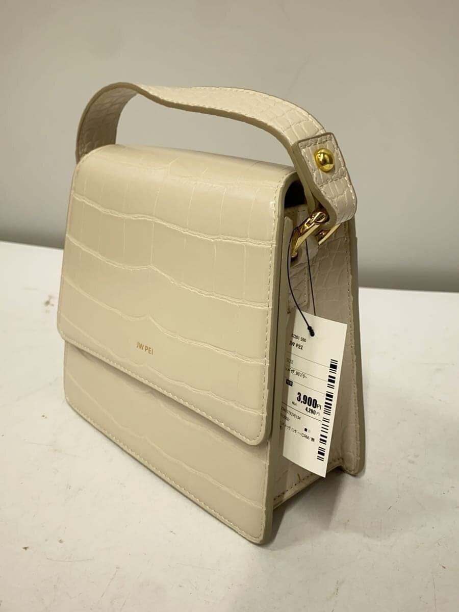 JW PEI Handbag Leather Cream Solid 2