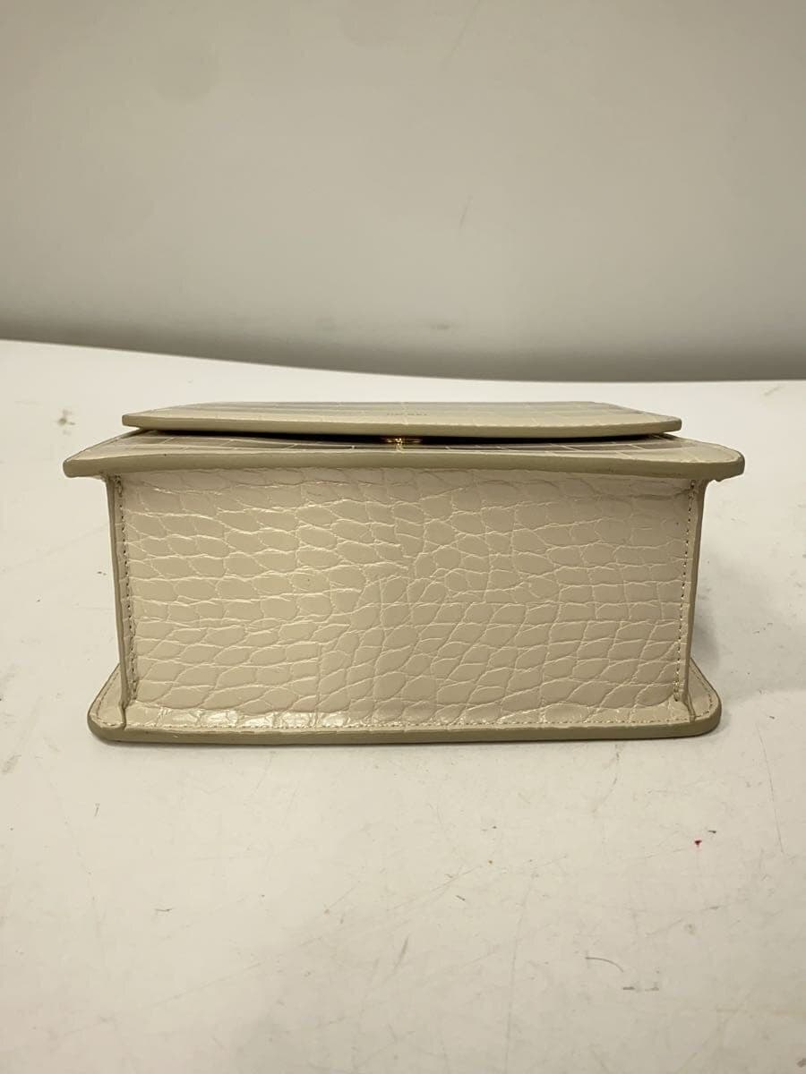 JW PEI Handbag Leather Cream Solid 4