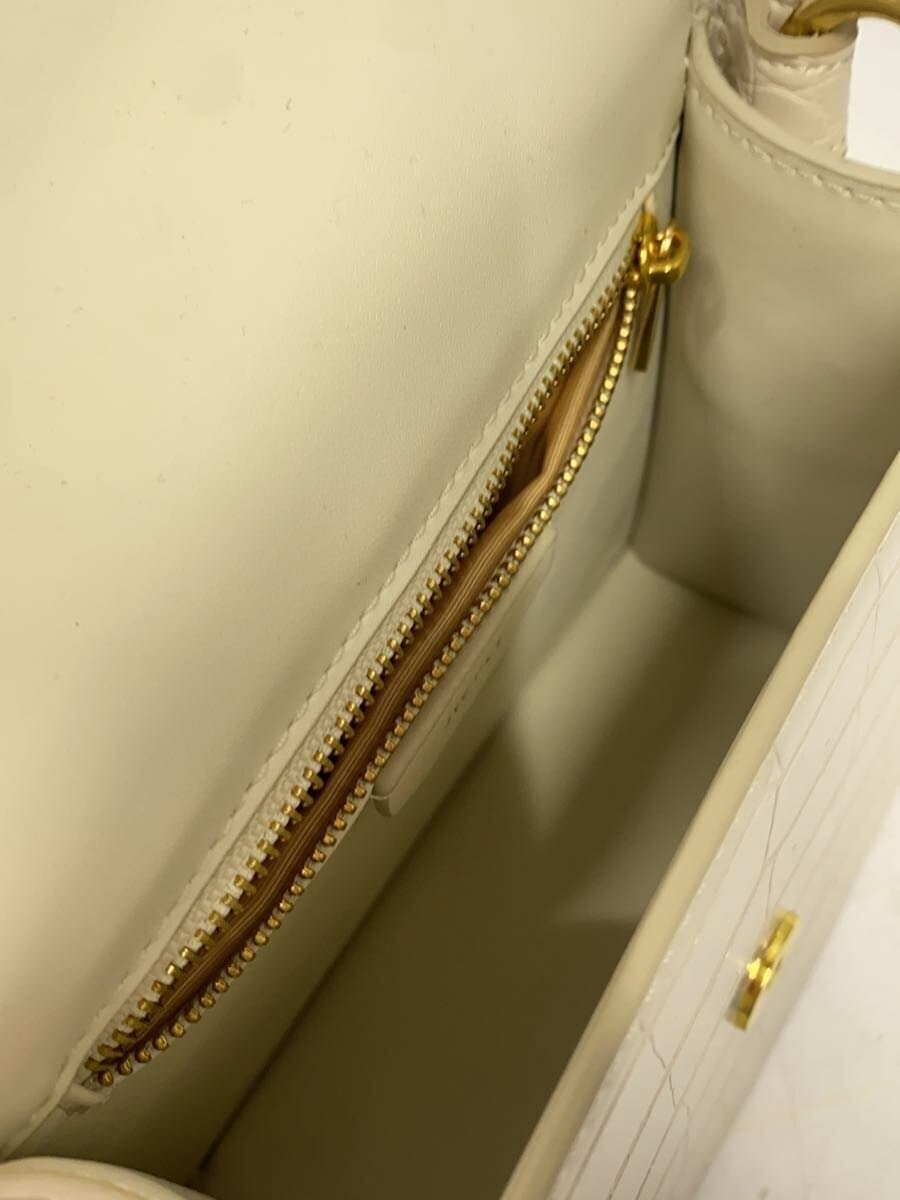 JW PEI Handbag Leather Cream Solid 6