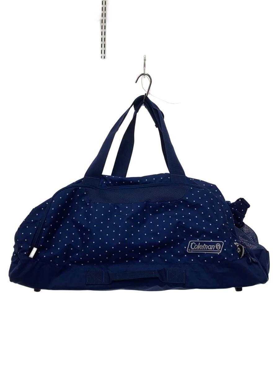Coleman Boston Bag Polka Dot Navy Dot Travel Bag