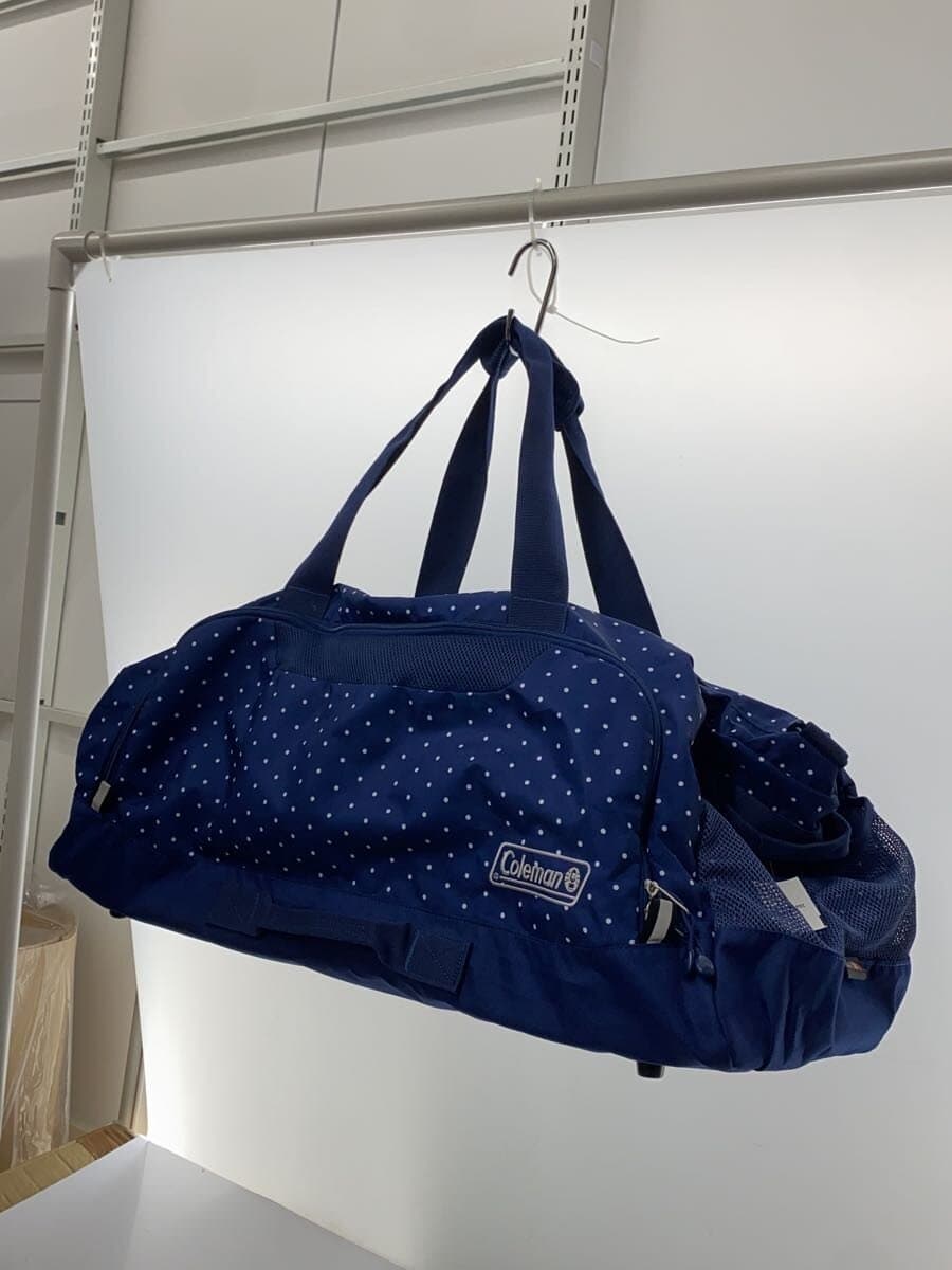 Coleman Boston Bag Polka Dot Navy Dot Travel Bag 2