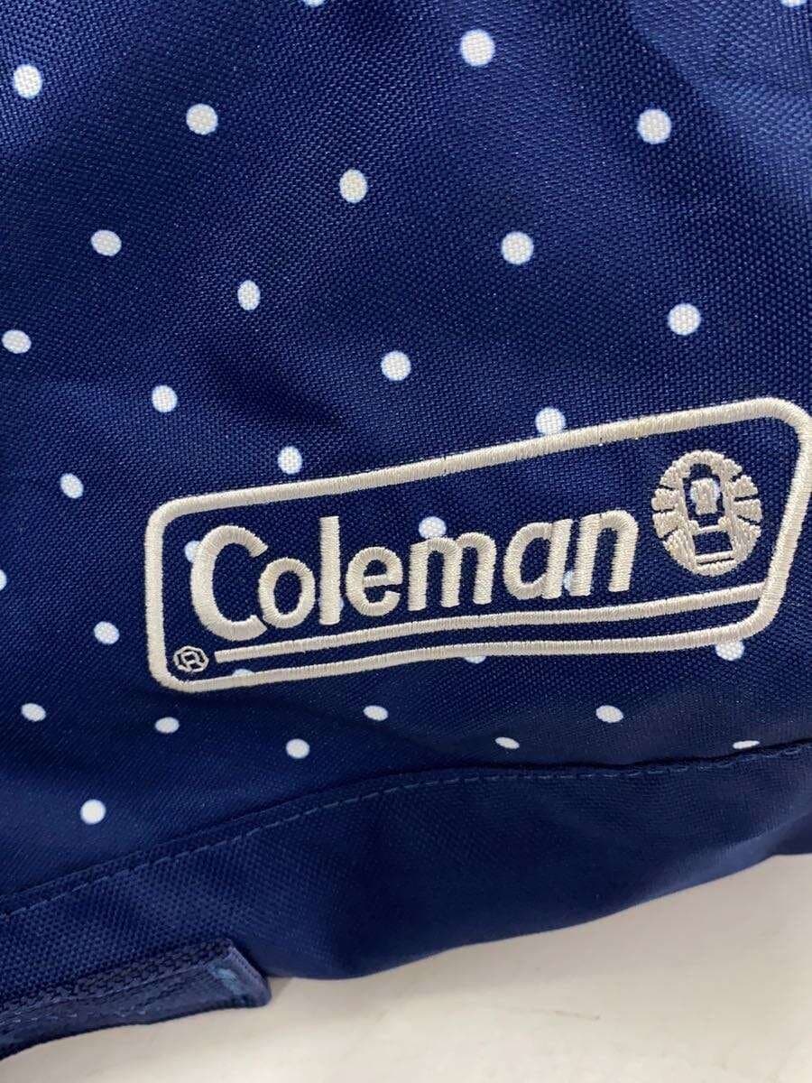 Coleman Boston Bag Polka Dot Navy Dot Travel Bag 5