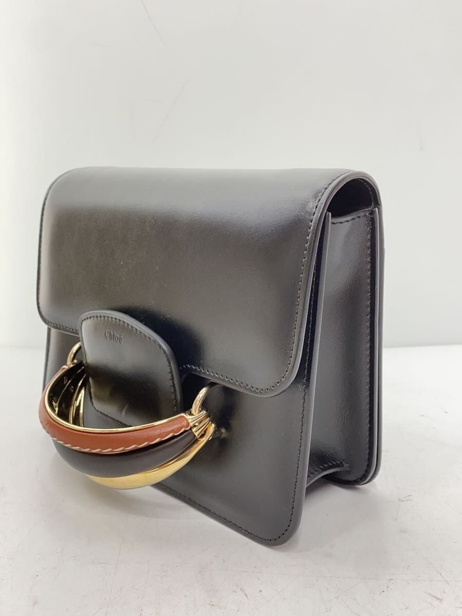 Chloe Shoulder Bag Leather Black 2