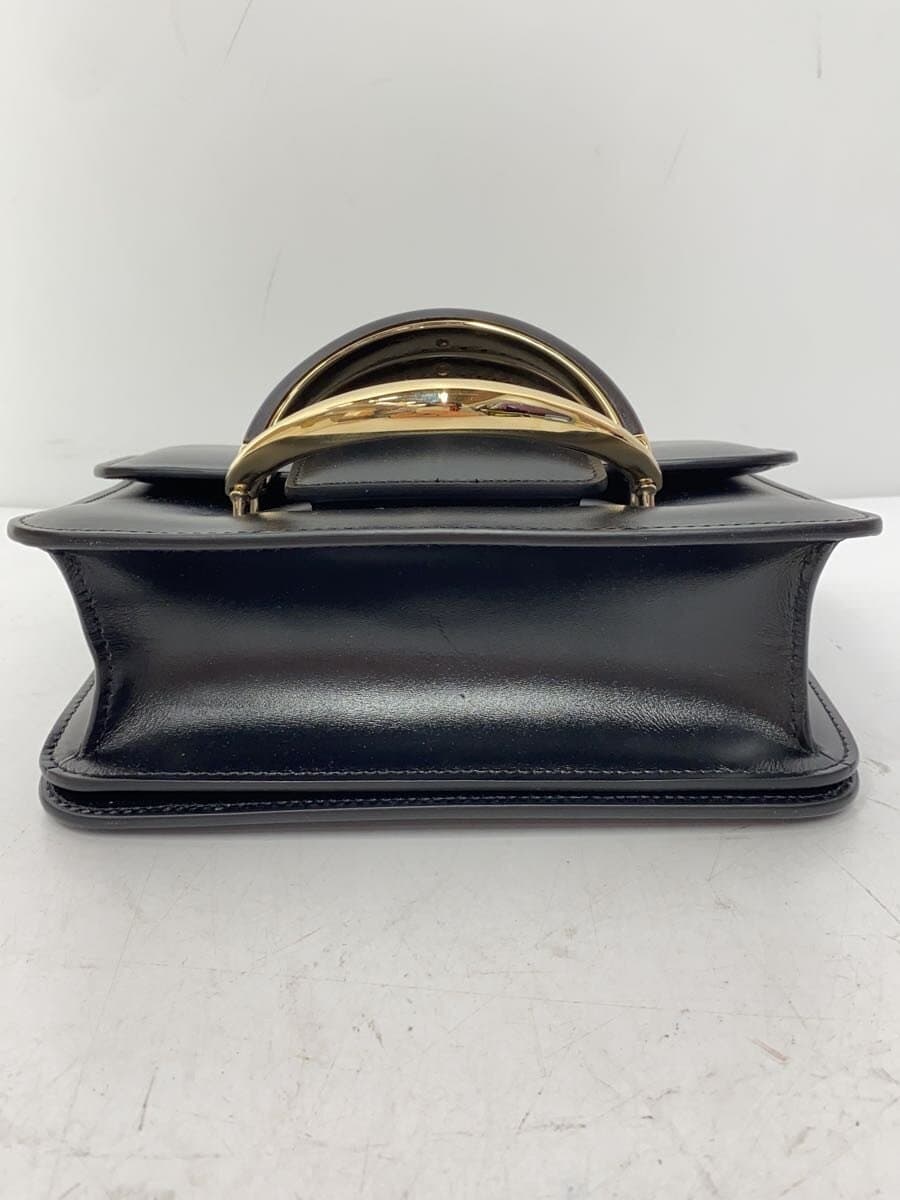 Chloe Shoulder Bag Leather Black 4