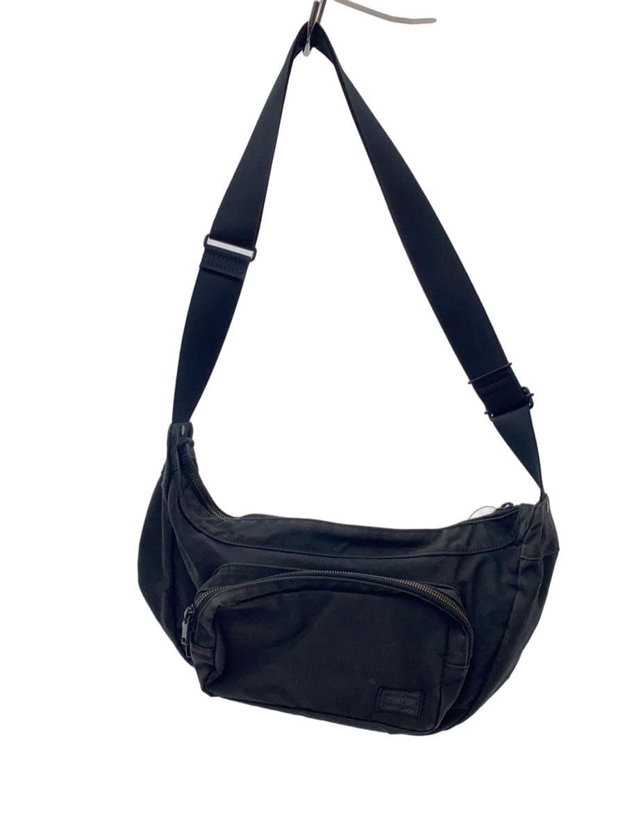 PORTER Shoulder Bag Canvas Black
