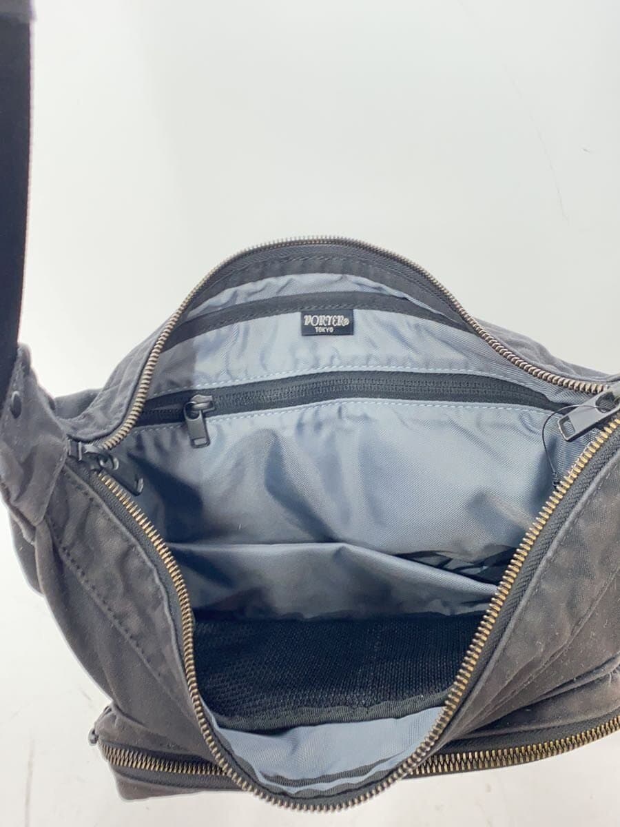 PORTER Shoulder Bag Canvas Black 6
