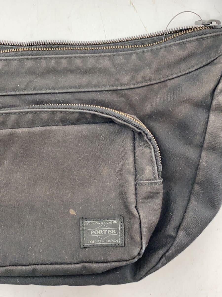 PORTER Shoulder Bag Canvas Black 7