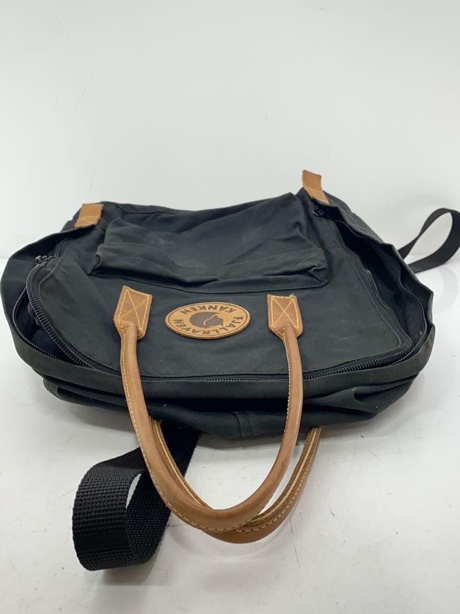 FJALL RAVEN Backpack Canvas Black Black 4