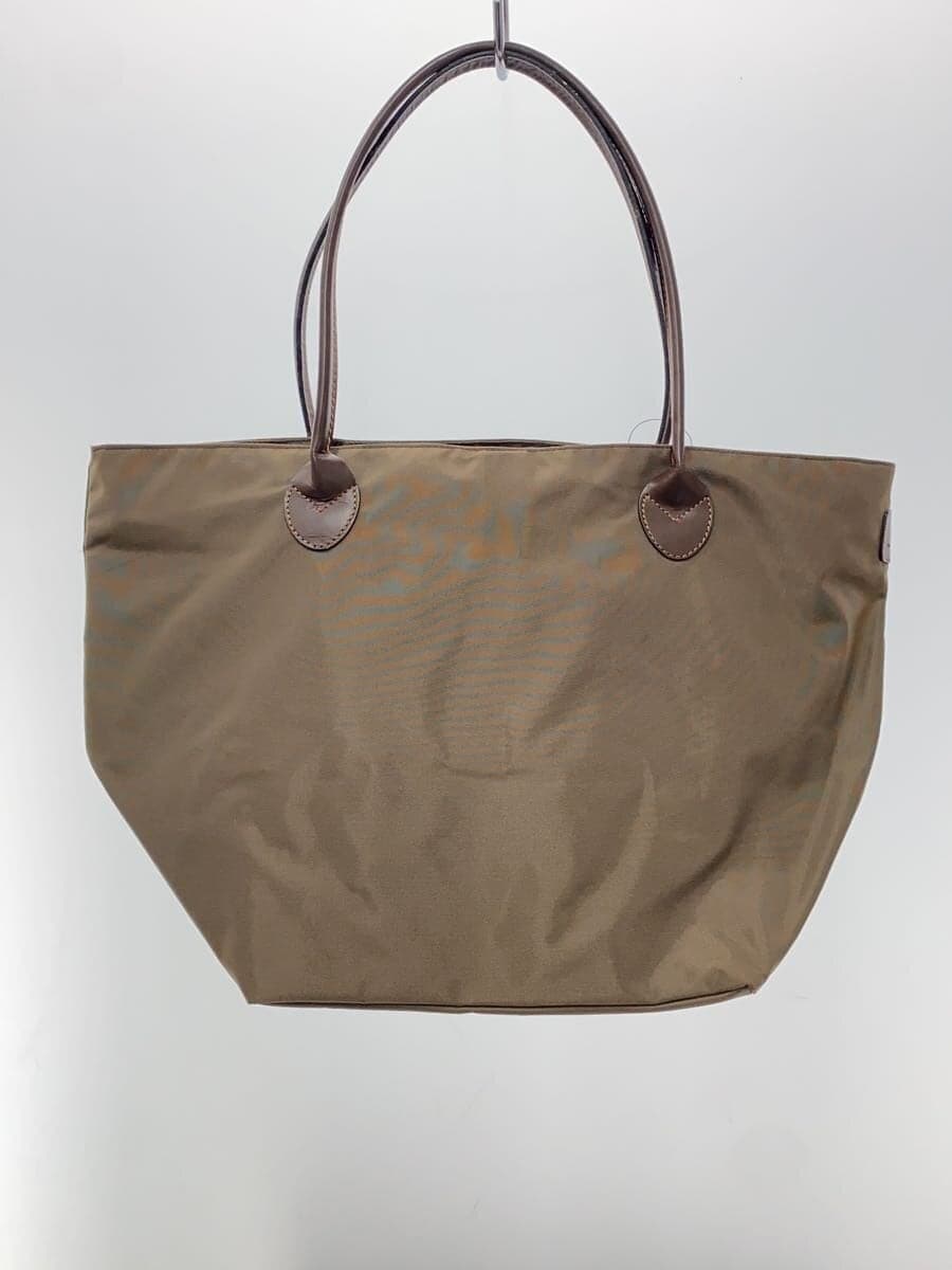 Herve Chapelier Handbag Nylon Brown Solid 3