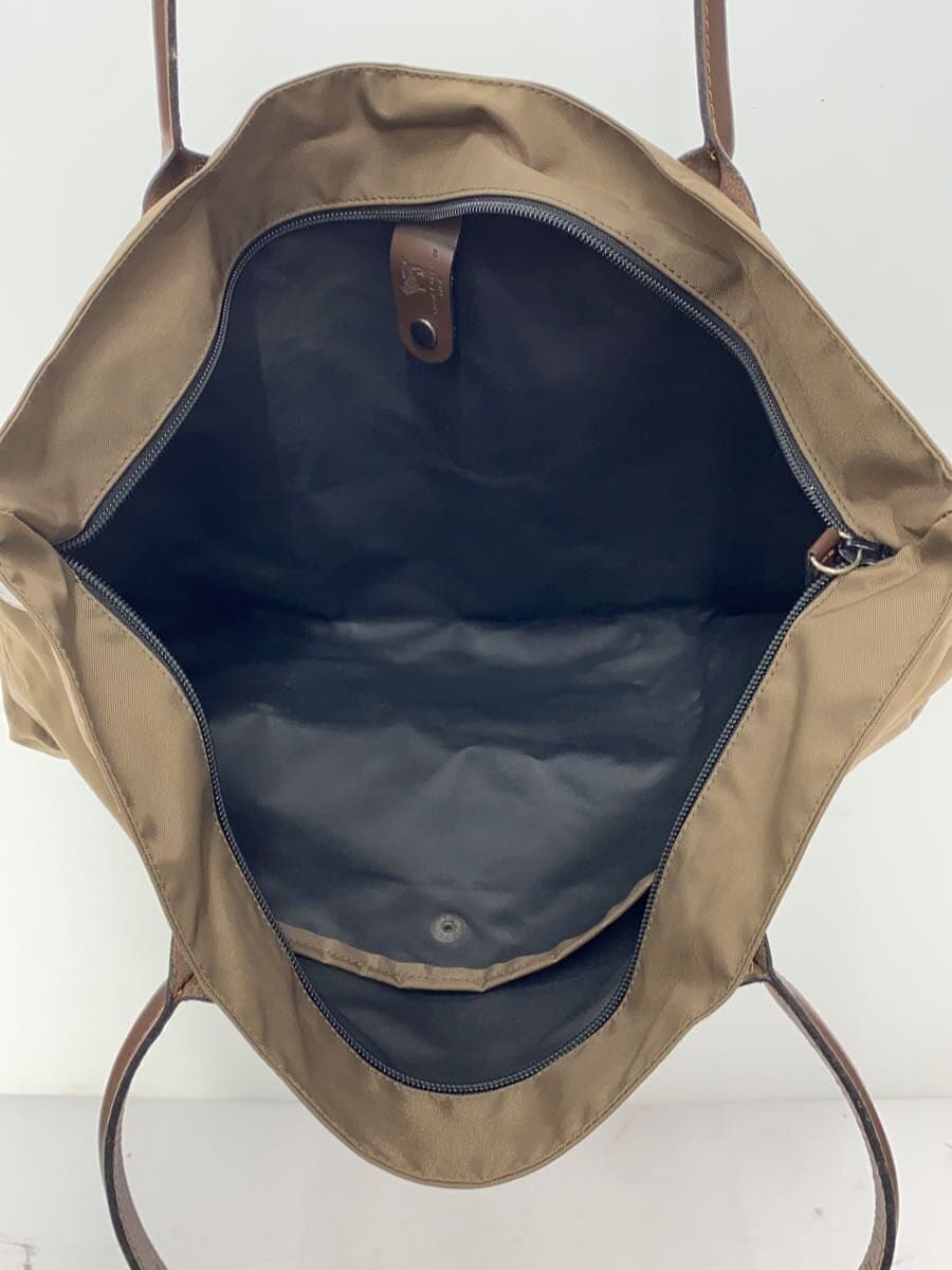 Herve Chapelier Handbag Nylon Brown Solid 6