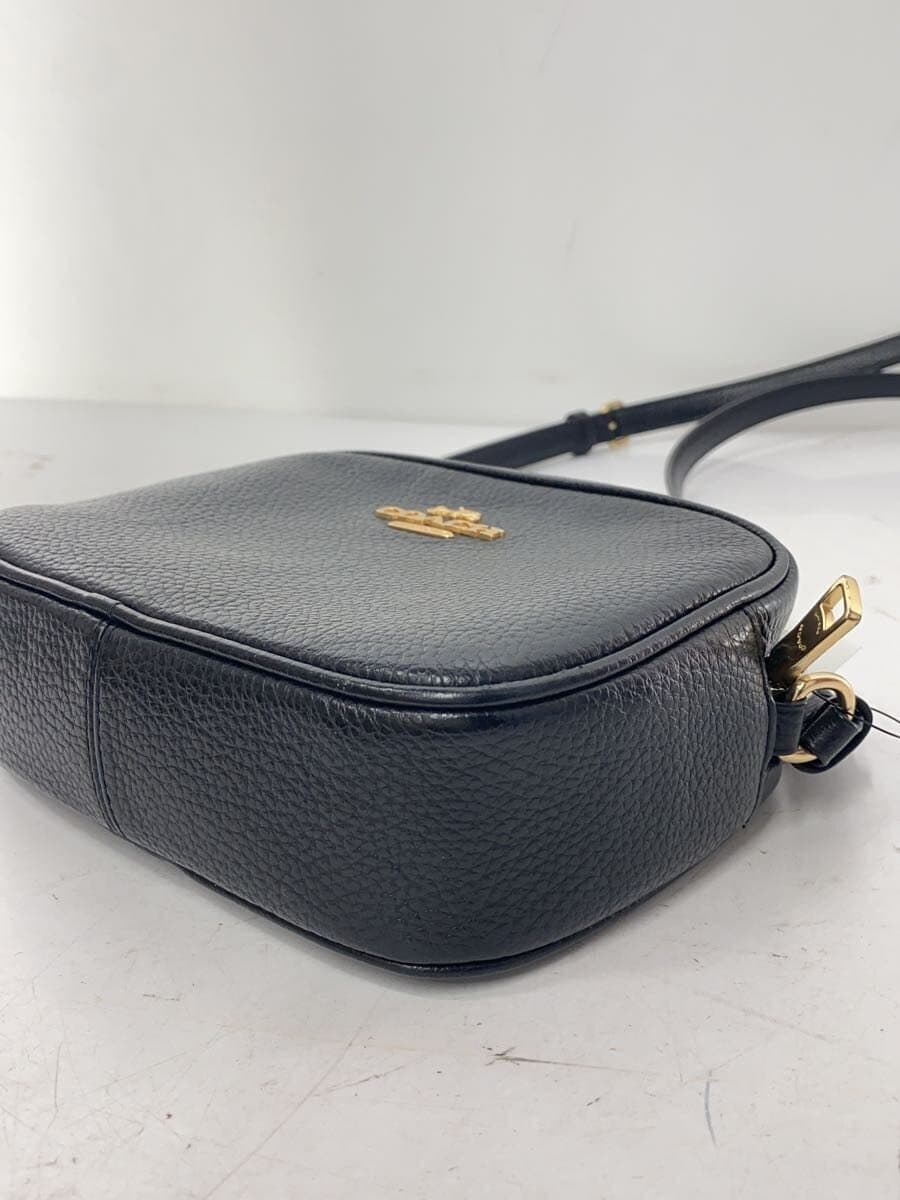 COACH Mini Jamie Camera Bag Leather Black Black Solid CA069 7