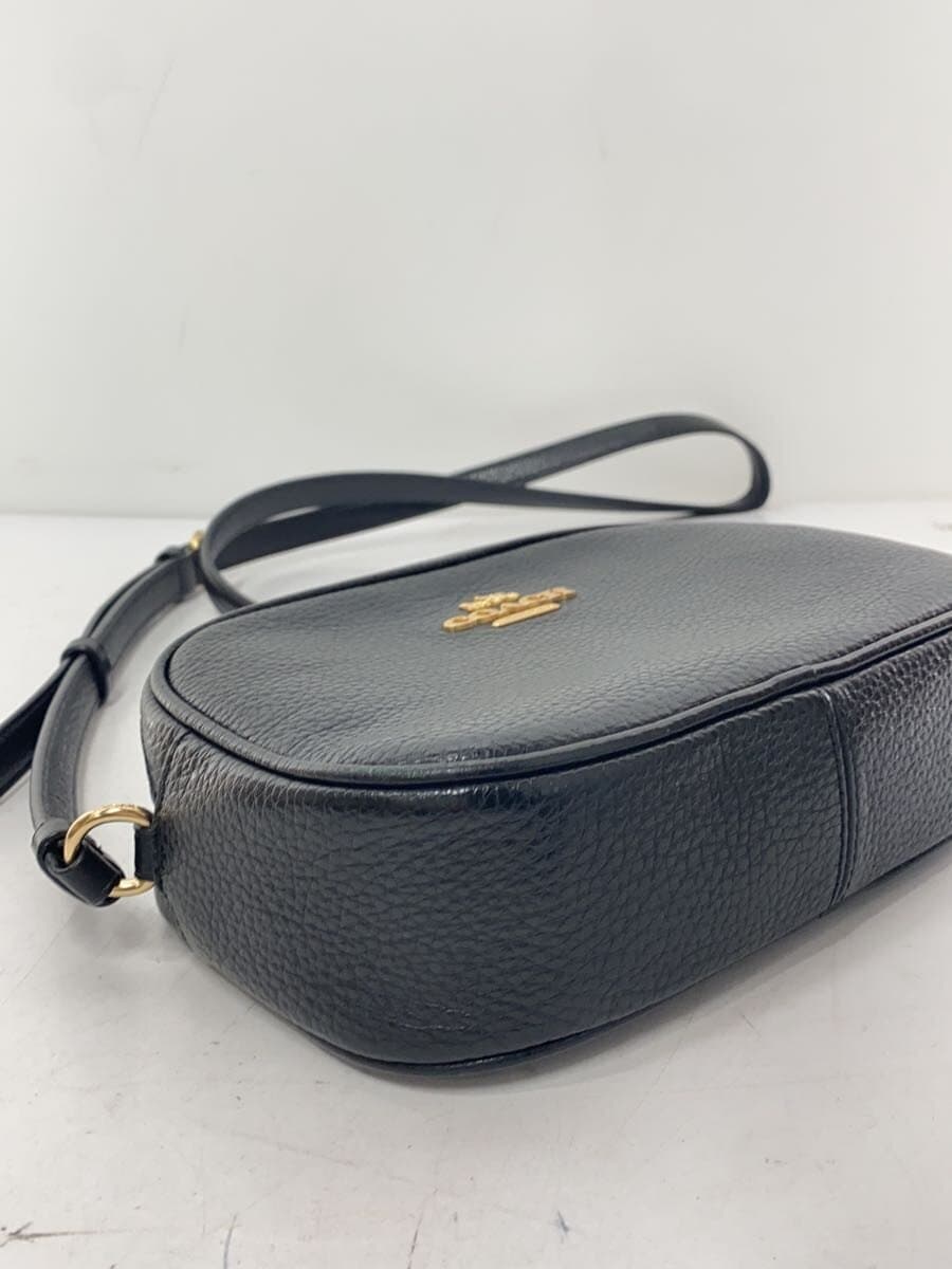 COACH Mini Jamie Camera Bag Leather Black Black Solid CA069 8