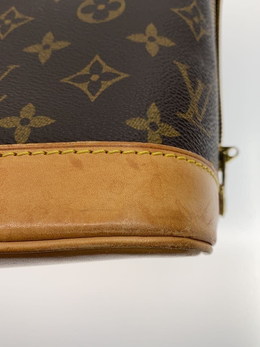 LOUIS VUITTON 1) Alma Monogram Canvas PVC BRW M51130 8