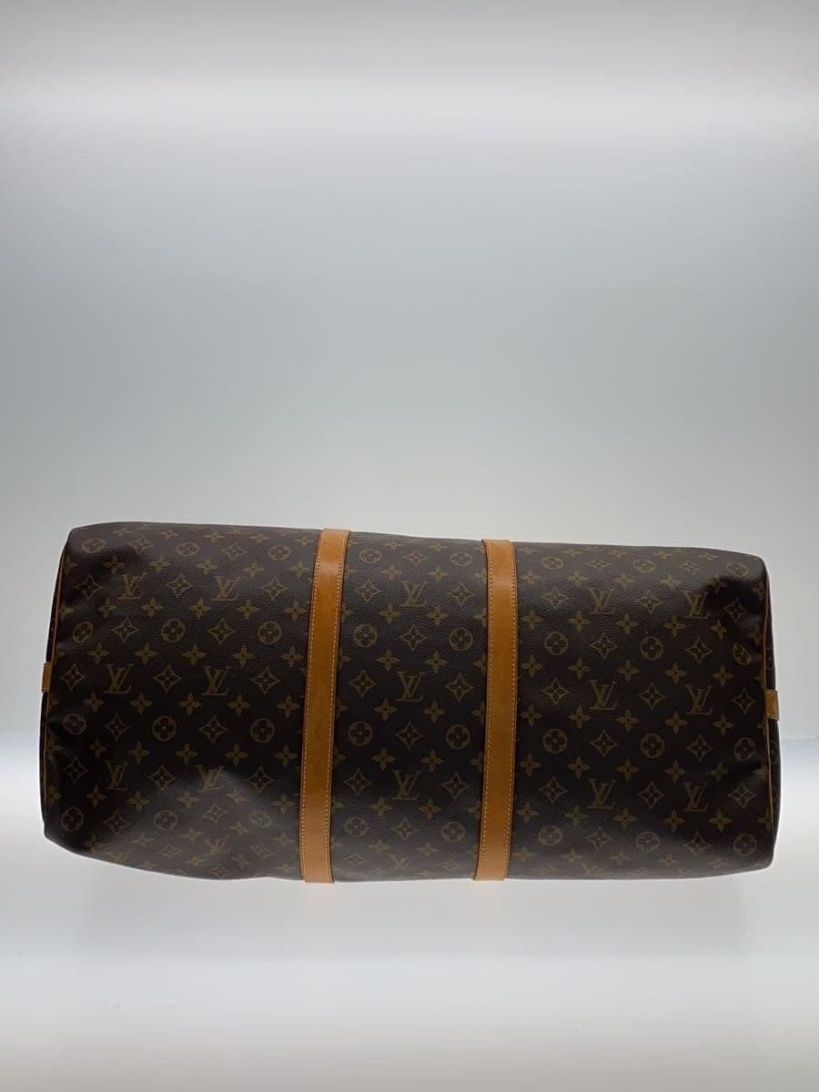 LOUIS VUITTON Keepall Bandoulière 60 Monogram Canvas PVC BRW M41412 4