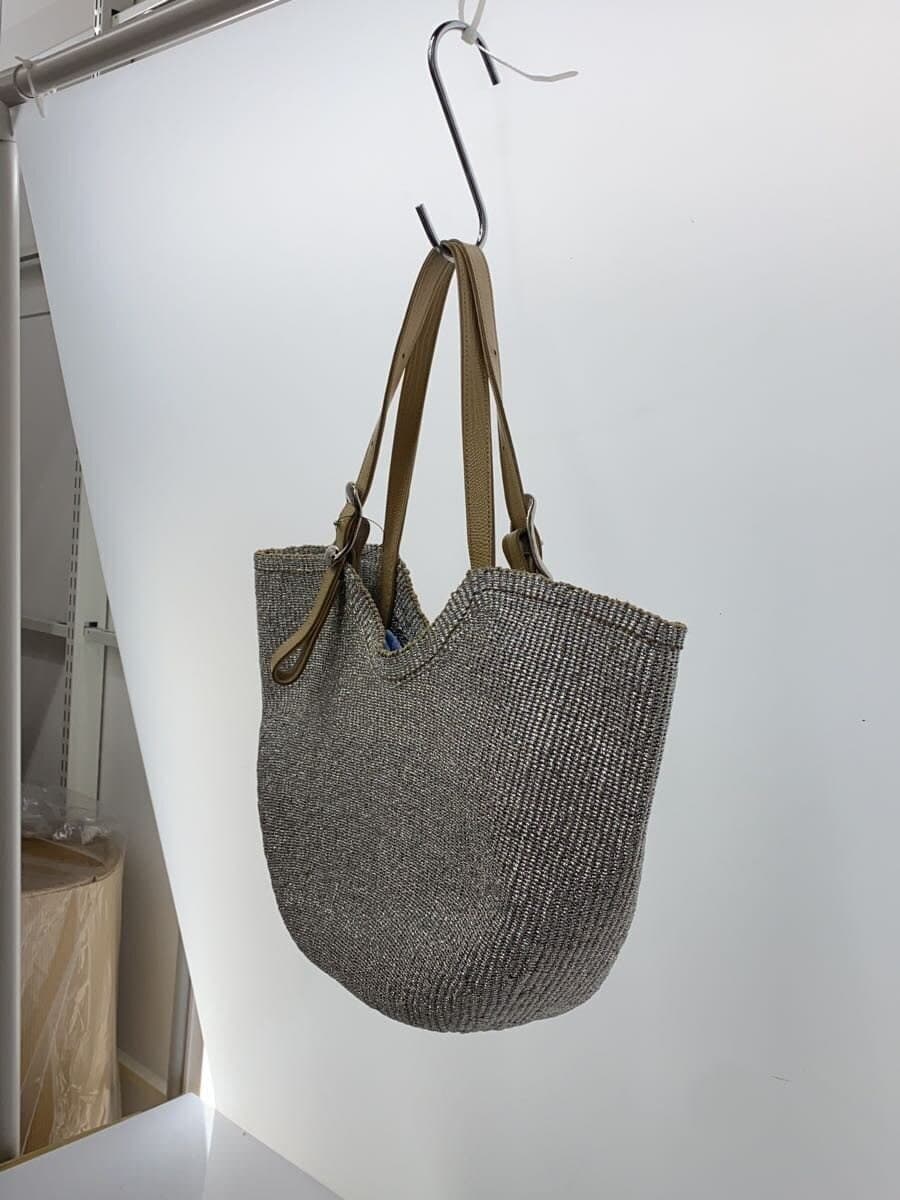 TOFF&LOADSTONE Tote Bag Silver Solid 2