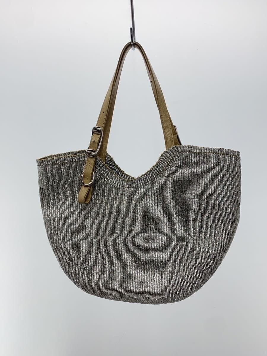 TOFF&LOADSTONE Tote Bag Silver Solid 3