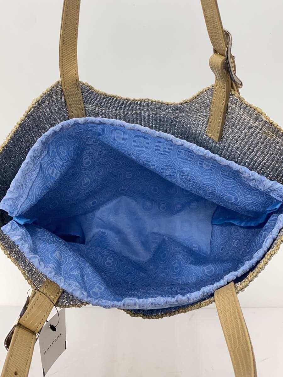 TOFF&LOADSTONE Tote Bag Silver Solid 6