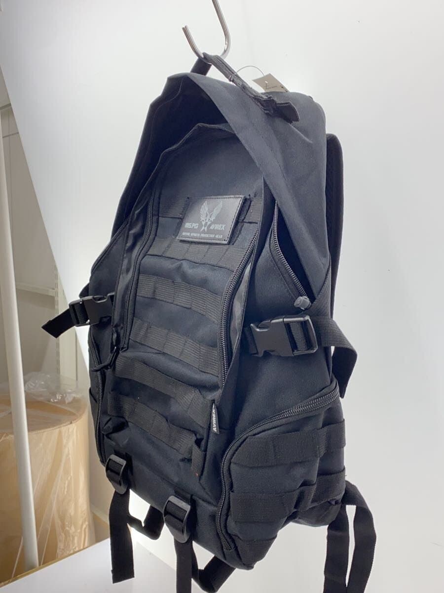 HONDA x AVIREX Backpack Black Black Solid 2