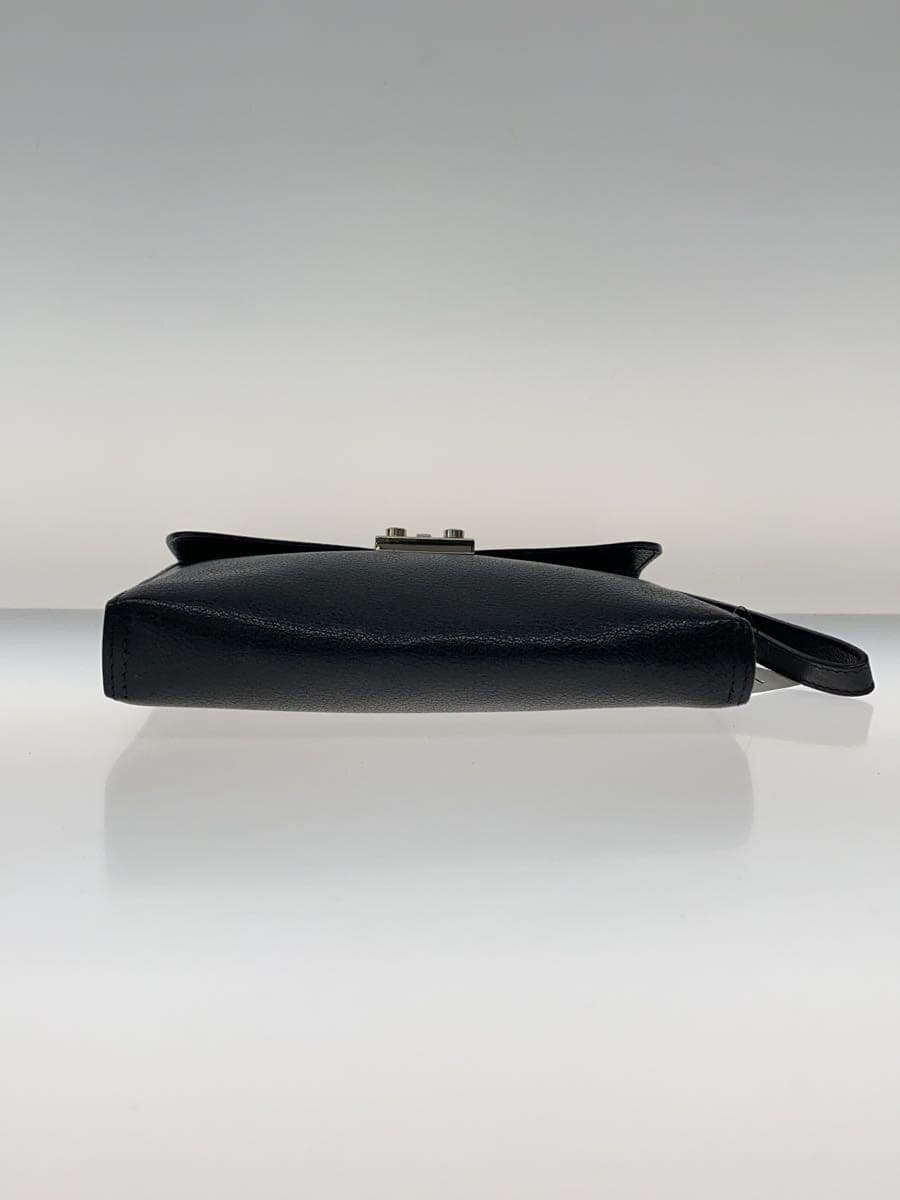 Salvatore Ferragamo Second Bag Leather BLK 8005 4