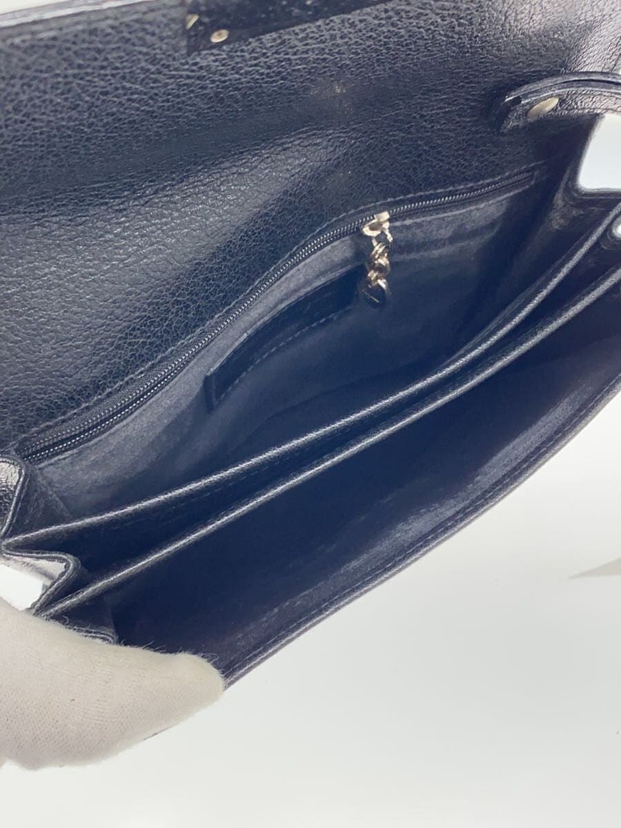 Salvatore Ferragamo Second Bag Leather BLK 8005 6