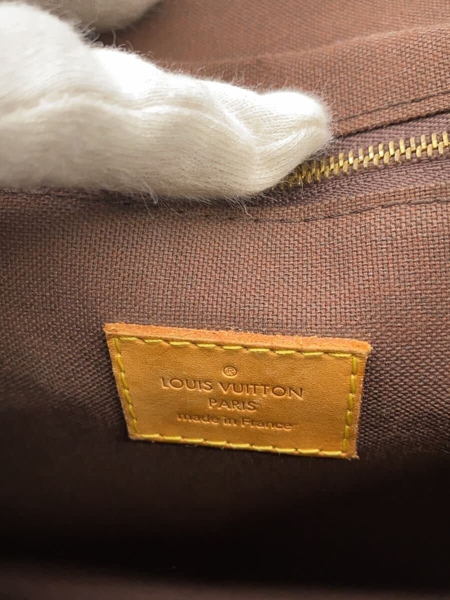 LOUIS VUITTON Menilmontant PM_Monogram Canvas PVC BRW 5