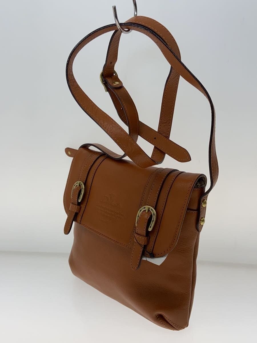 DAKOTA Flap Shoulder Bag Leather CML Solid 2