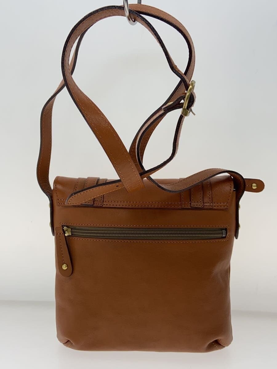 DAKOTA Flap Shoulder Bag Leather CML Solid 3