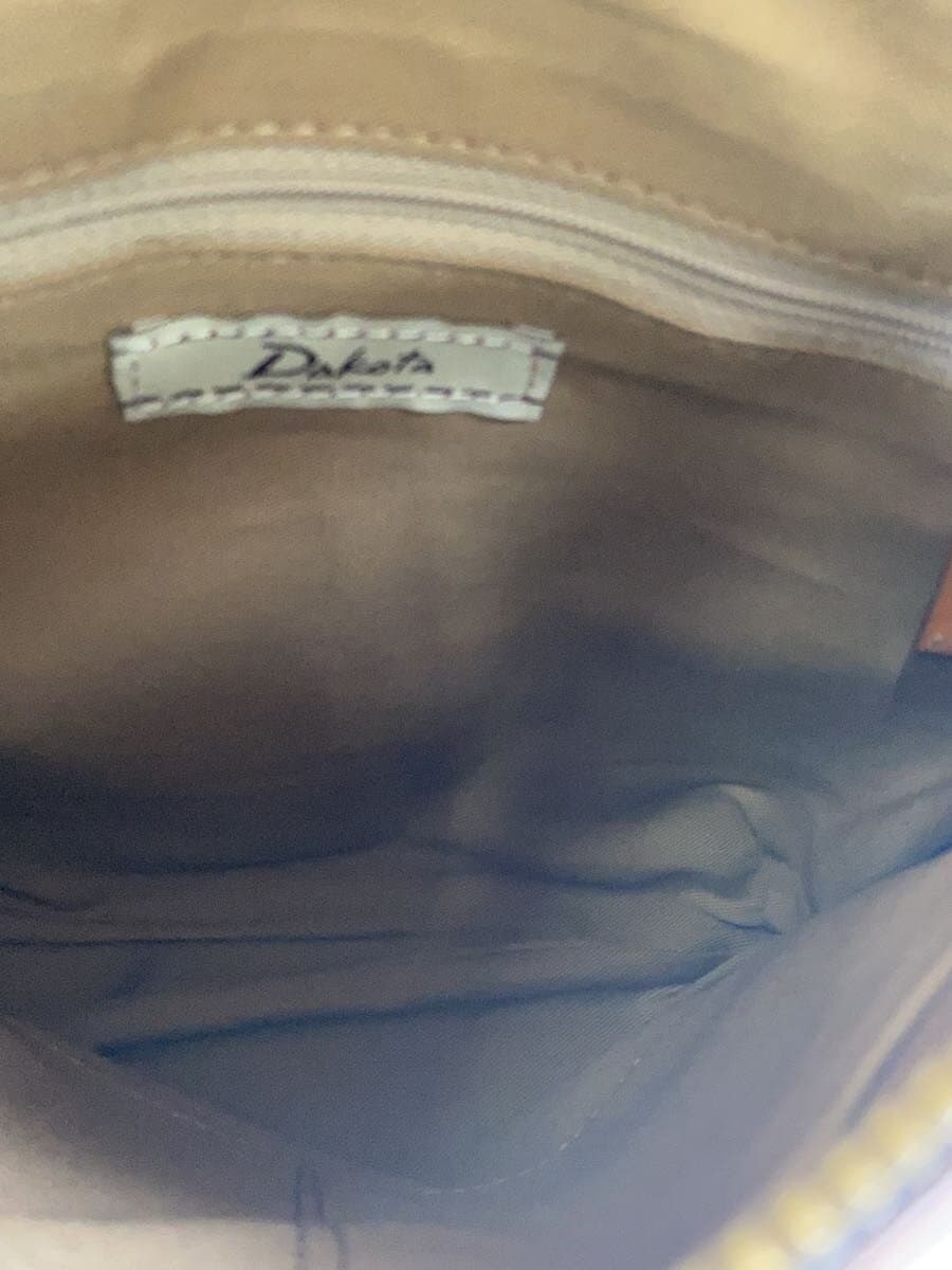 DAKOTA Flap Shoulder Bag Leather CML Solid 6