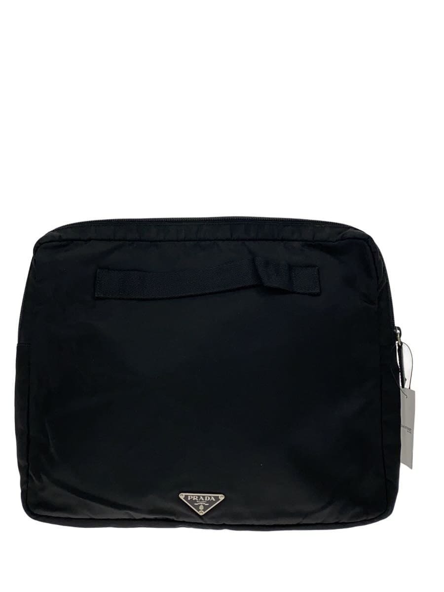 PRADA Second Bag PC Case Nylon BLK