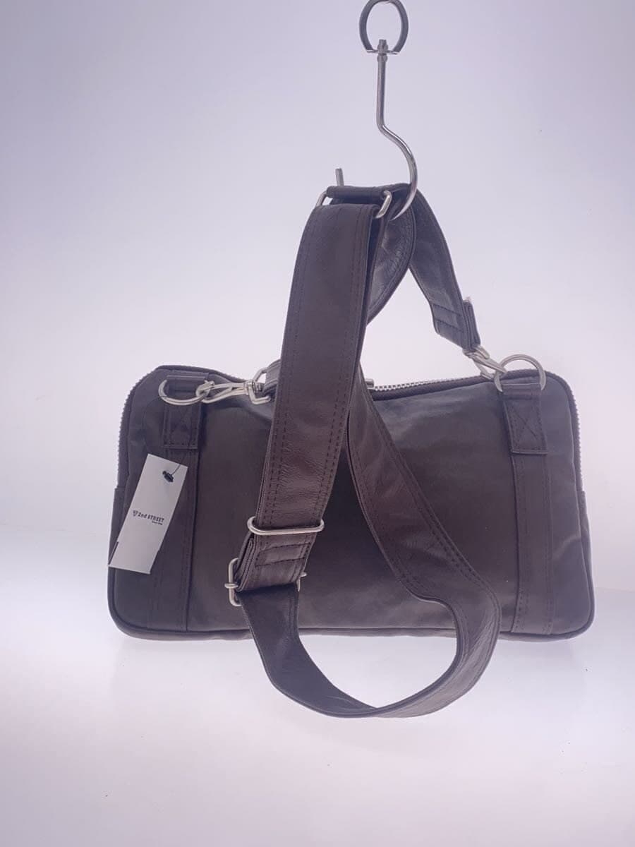 PORTER Freestyle Waist Bag Leather BRW Solid 3