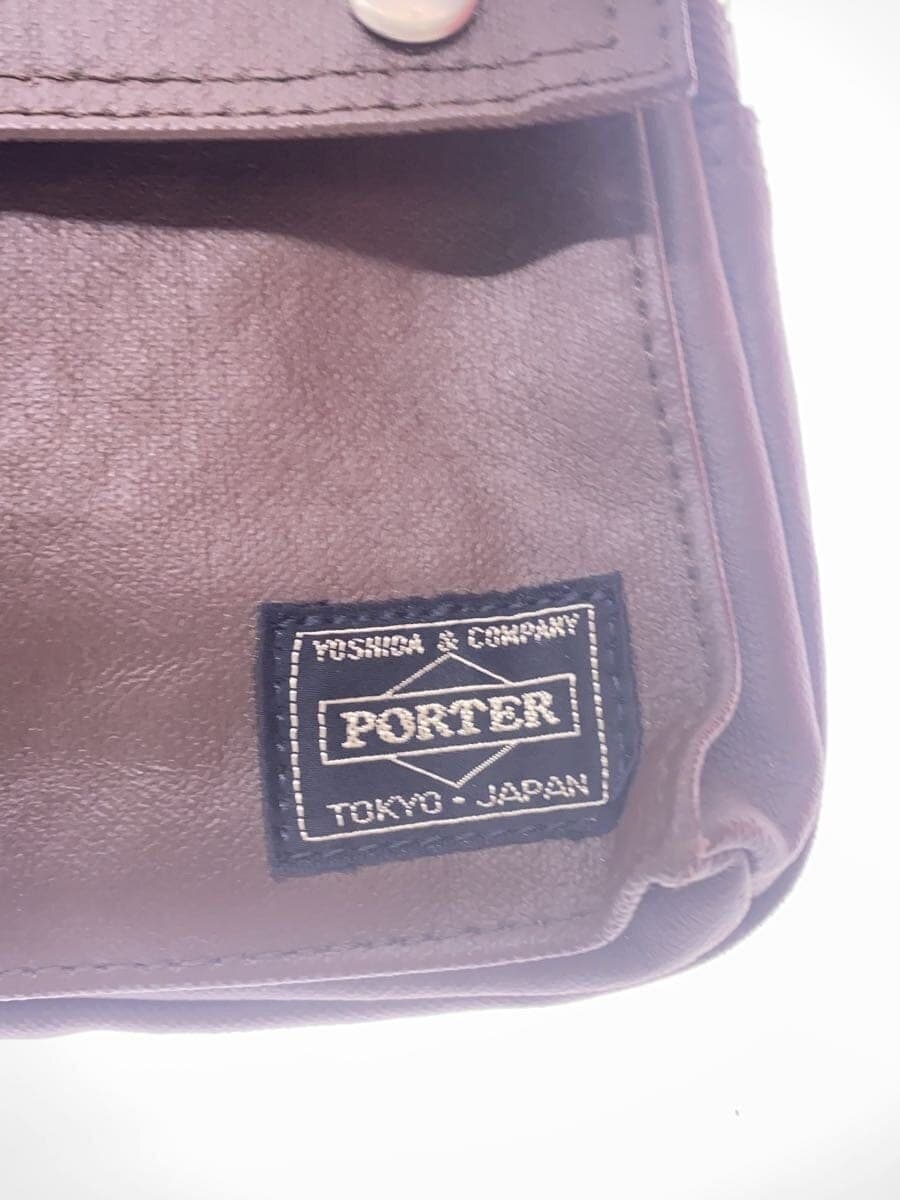 PORTER Freestyle Waist Bag Leather BRW Solid 5