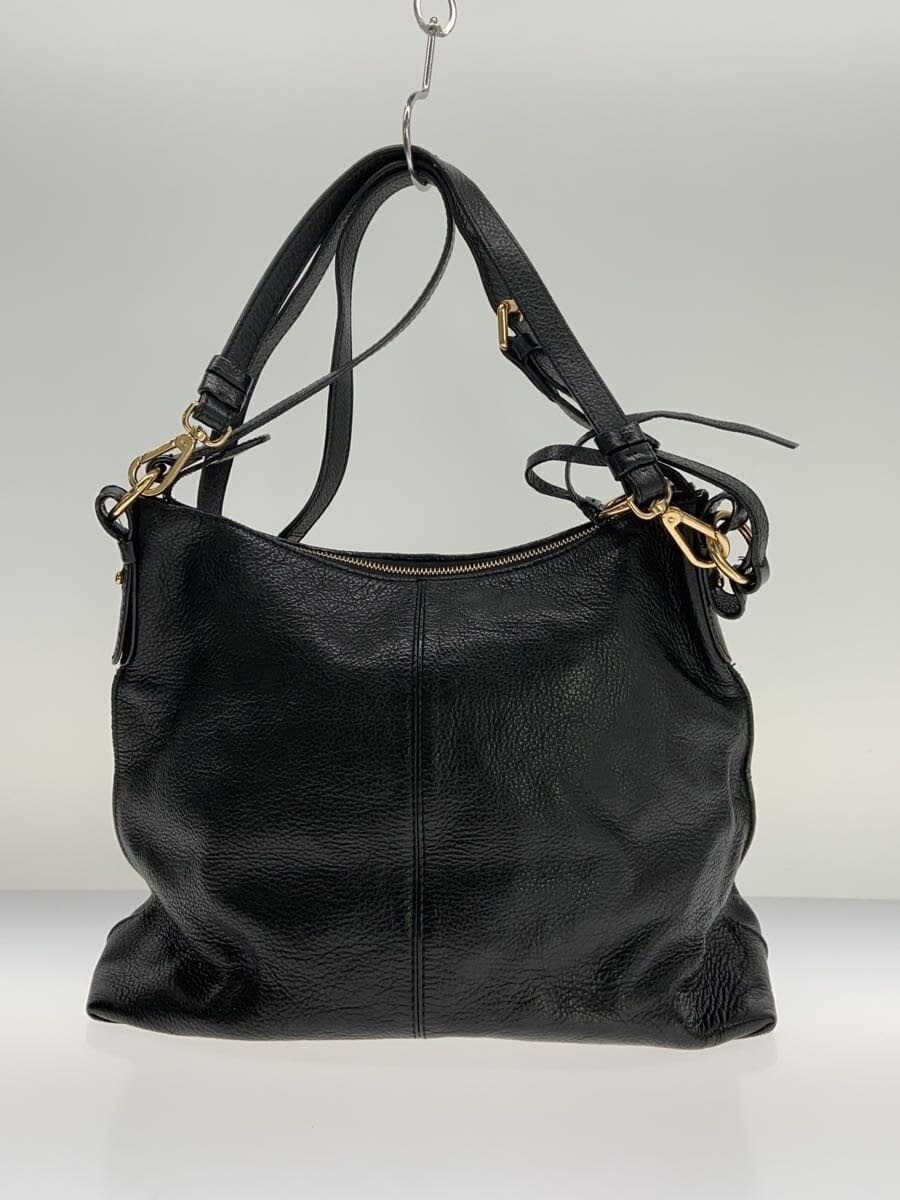 SEE BY CHLOE Shoulder Bag Leather BLK 02-17-36-65 3