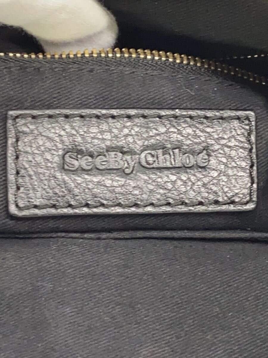 SEE BY CHLOE Shoulder Bag Leather BLK 02-17-36-65 5