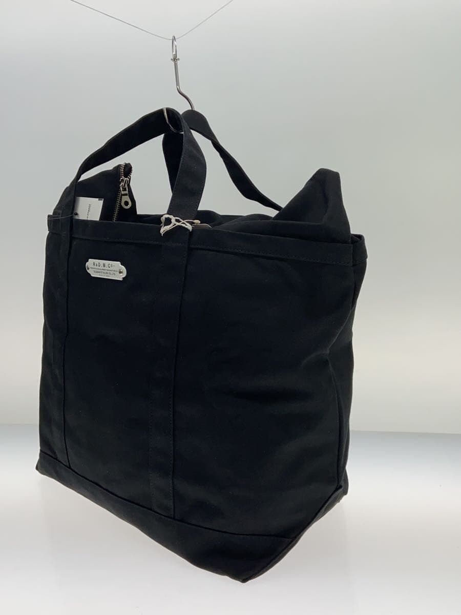 R&D.M.Co-(OLDMAN’S TAILOR)Tote Bag Cotton BLK 6741 2