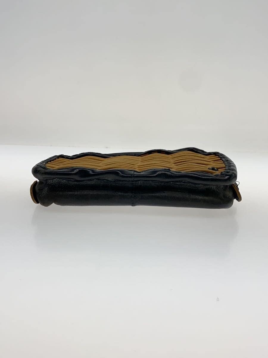 eb･a･gos basket bag leather BLK 4