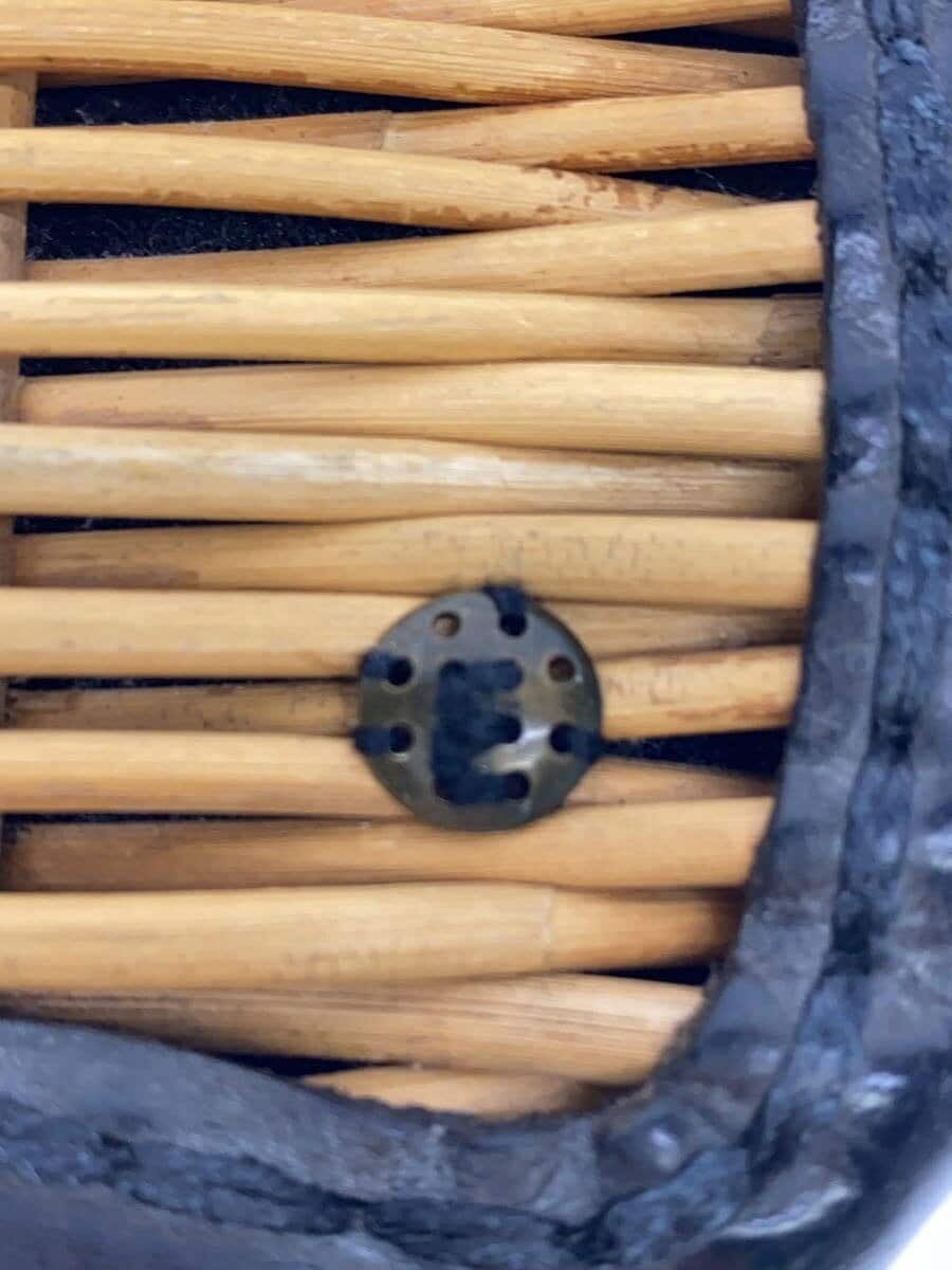 eb･a･gos basket bag leather BLK 5